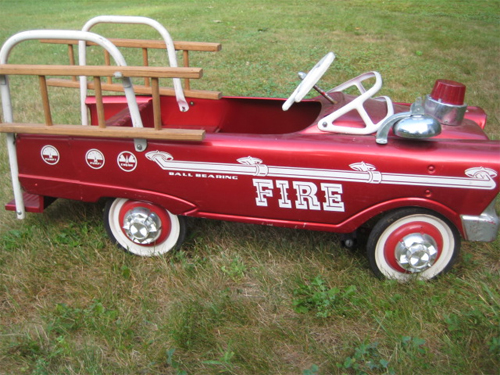 Toy Pedal Fire Car