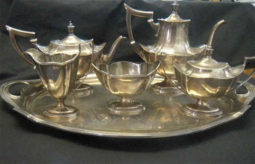 Sterling Silver Tea Set Sterling Silver Tea Set